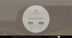 Desktop Screenshot of closhenri.com